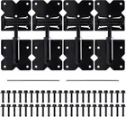 Self Closing Gate Hinges, Heavy Duty Hardware for Outdoor Vinyl/Woodn Fence Gate