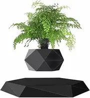 Kiko-ershaa Levitating Plant Pot Floating Air Bonsai Pot Suspension Flower Pot Planter for Desk Decoration