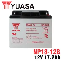 在飛比找Yahoo奇摩購物中心優惠-【CSP】YUASA湯淺NP18-12B鉛酸電池12V17.