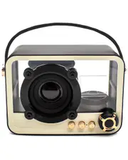 ZTECH Transparent Wireless Bluetooth Speaker with RGB Lighting & TF Card