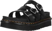 Dr. Martens Women's Slide Sandal 7, Black Hydro