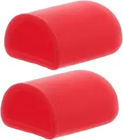 1 Pair Bicycle Handlebar End Caps Durable Silicone Bike Handlebar Protectors Comfortable Grip Scratch Resistant Brake Lever Covers for Road Mountain Bikes Easy Installation