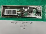 ASUS TUF GAMING B550M-E IO SHIELD BACK PLATE ( METAL) , ORIGINAL