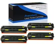 4PK Yellow CF502A 202A Toner for HP LaserJet Pro M254dw MFP M280nw M281cdw