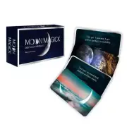 Moon Magick Mini Oracle Deck NEW 40 Cards in Magnetic Box - NEW
