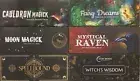 1 - 6 x 15g Mixed Scent NEW MOON Incense Sticks Bulk Lot Wicca Magic Spell Pagan