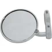 Crg HS-201-L Hindsight Left Side Bar End Mirror - Silver