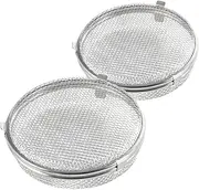 2pcs Stainless Steel Dishwasher Utensil Baskets Multi Purpose Kitchen Organizer for Cutlery Chopsticks and Spoons Holder Efficient Drainage Design for Home Kitchens