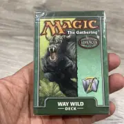 Magic The Gathering Way Wild Theme Deck 7th Edition Brand New & Sealed