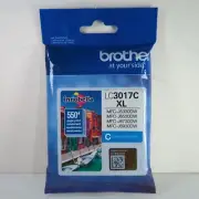 Brother Innobella LC3017C XL High Yield Cyan Ink Cartridge (NOS, Exp 02/2021)