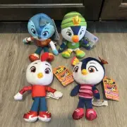 Hasbro Playskool Top Wing Plush Rod Swift Brody Penny New Authentic 7 Inches
