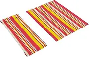 Upone Cover Canvas for Directors Chairs Casual Home Director Chair Canvas, Black, Red, White, Gray,Blue (Orange)