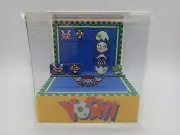 Yoshi Mario and Yoshi Nintendo NES Yoshi's Cookie Shadow Box Diorama Cube
