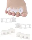 2 Pair Bunion Toe Separators Toe Spacers for Feet Women Men to Correct Their ...