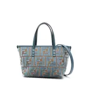 [Fendi] Fendi Mini Roll Tote Bag ONE SIZE BLUE