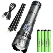 High Power White Laser Flashlight Super Bright LED Spotlight Long Range Torch Zo