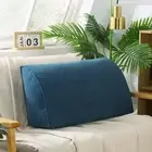 Removable Comfort Bed Rest Pillow Big Wedge Backrest Lounge Sofa Cushion Back