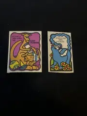 Vintage 80’s MELLO SMELLO Scratch & Sniff Stickers - Baby Powder & Skunk