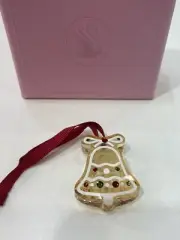 Swarovski Holiday Cheers Gingerbread Bell Ornament