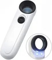 1 PCS 40X Handheld Magnifier Magnifying Glass Loupe Lens for Reading Jewelry
