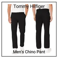 在飛比找蝦皮購物優惠-好市多 Tommy Hilfiger 男休閒長褲 黑色長褲 