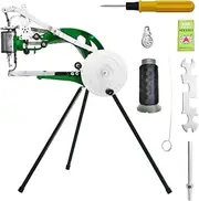 ALSTON Shoe Repair Machine Hand Cobbler Sewing Machine Foldable Leather Cobbler Sewing Machine, Manual Leather Machine for Shoes Cloth Bags
