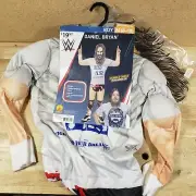 WWE Boys Daniel Bryan Muscle Chest Jumpsuit Halloween Costume Boys Size 8-10 M