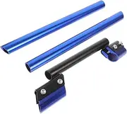 FUNOMOCYA 1 Set Motorcycle Separate Handlebar Motocross Dirt Bike Accessory Mini Bike Supply Motorcycle Handle Bar Motorcycle Supply Replaceable Motorcycle Drag Handlebar Iron Blue