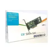 LSI00194 SAS9211-8I 8-PORT 6Gb/s SAS+SATA PCIe x8 HBA Integrated RAID New Retail