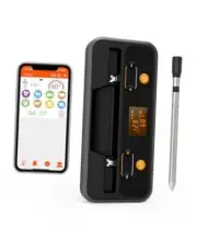 Wireless Meat Thermometer - Bluetooth Meat Thermometer for Indoor and Outdoor