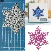 Metal Cutting Dies Scrapbooking Snowflake Decorative Embossing Paper Card Crafts