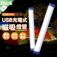 在飛比找樂天市場購物網優惠-【磁吸式燈】USB充電磁吸日光燈 磁吸式燈 LED燈 露營照