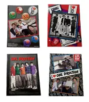 One Direction (1D) 3 Folder Set with Bus Collectible Locker Poster