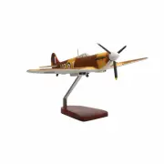 NEW Supermarine Spitfire Large Mahogany Model