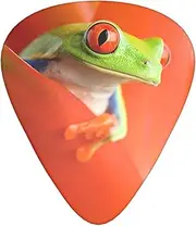 Red Eyes Tree Frogs Stolmx Guitar Pick Set - Full Print Design, 3 Thicknesses Available