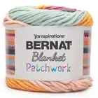 Bernat Blanket Patchwork Yarn-Tropical Splash