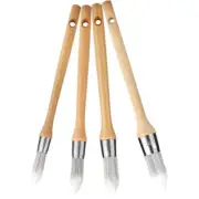 4Pcs Small Trim Paint Brushes Accessoryy for Wall Furniture and Baseboards