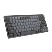 Logitech MX Mechanical Mini Wireless Compact Backlit Keyboard Graphite
