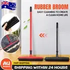 Rubber Broom For Pet Dog Cat Hair Sweeper Squeegee Windows Car Long Handle AU