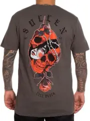 Sullen Men's Heart Breaker Short Sleeve Tee Pewter