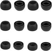 6 Pairs Silicone Ear Tips for Galaxy Buds Pro,Earbud Tips Compatible with Samsung Galaxy Buds Pro SM-R190 Black S/M/L