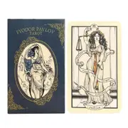 Fyodor Pavlov Tarot Cards 78PCS Cards English Versions Edition Oracle Board Table Party Games For Family And Friends