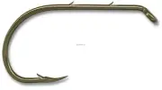 Mustad Classic Beak Hook #6 Forged Offset Down Eye Bronze 10/Pk 92641-BR-6-10