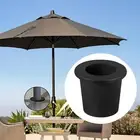 Umbrella Hole Ring Umbrella Cone Wedge for 1.5 inch Pool Umbrella Black Umbrella