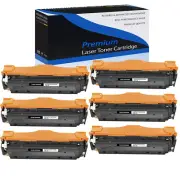 6PK Black CE410A 305A Toner for HP LaserJet Pro 300/400 Color MFP M375nw M451dw