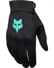 Fox Ranger MTB Gloves Black/Aqua 2025