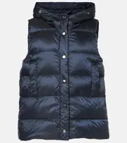 [Max Mara] Max Mara The Cube Jsoft puffer vest UK 16 blue