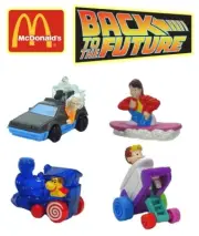 1991 BACK TO THE FUTURE MCDONALDS HAPPY MEAL TOYS - U-PICK