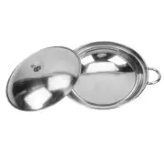 Anti-overflow Bar Pot Travel Steel Set Stainless Pots Double Boiler