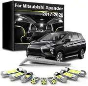 6Pcs LED Interior Light Bulb Kit, For Mitsubishi Xpander 2017 2018 2019 2020 Car LED Map Dome Trunk Lamp Car Accessories